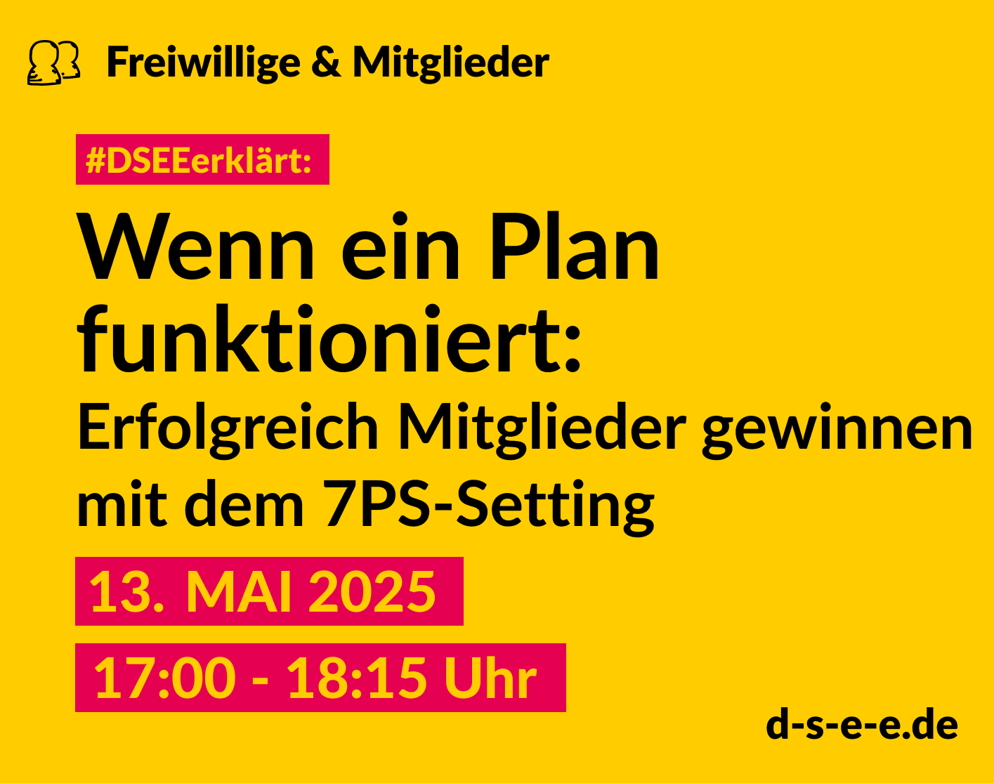 Aufzeichnung zum DSEEerklärt Online-Seminar